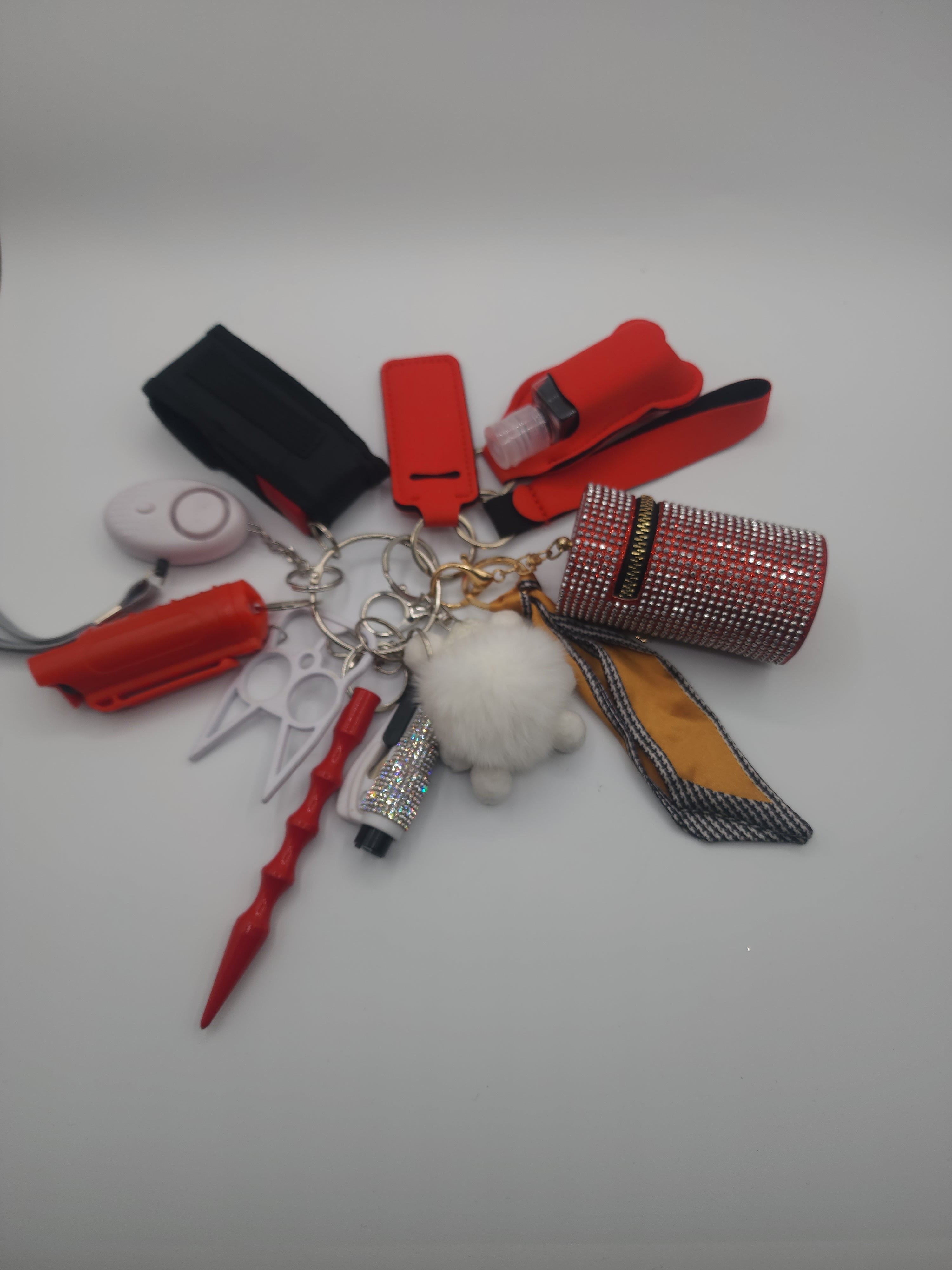 Red and white set