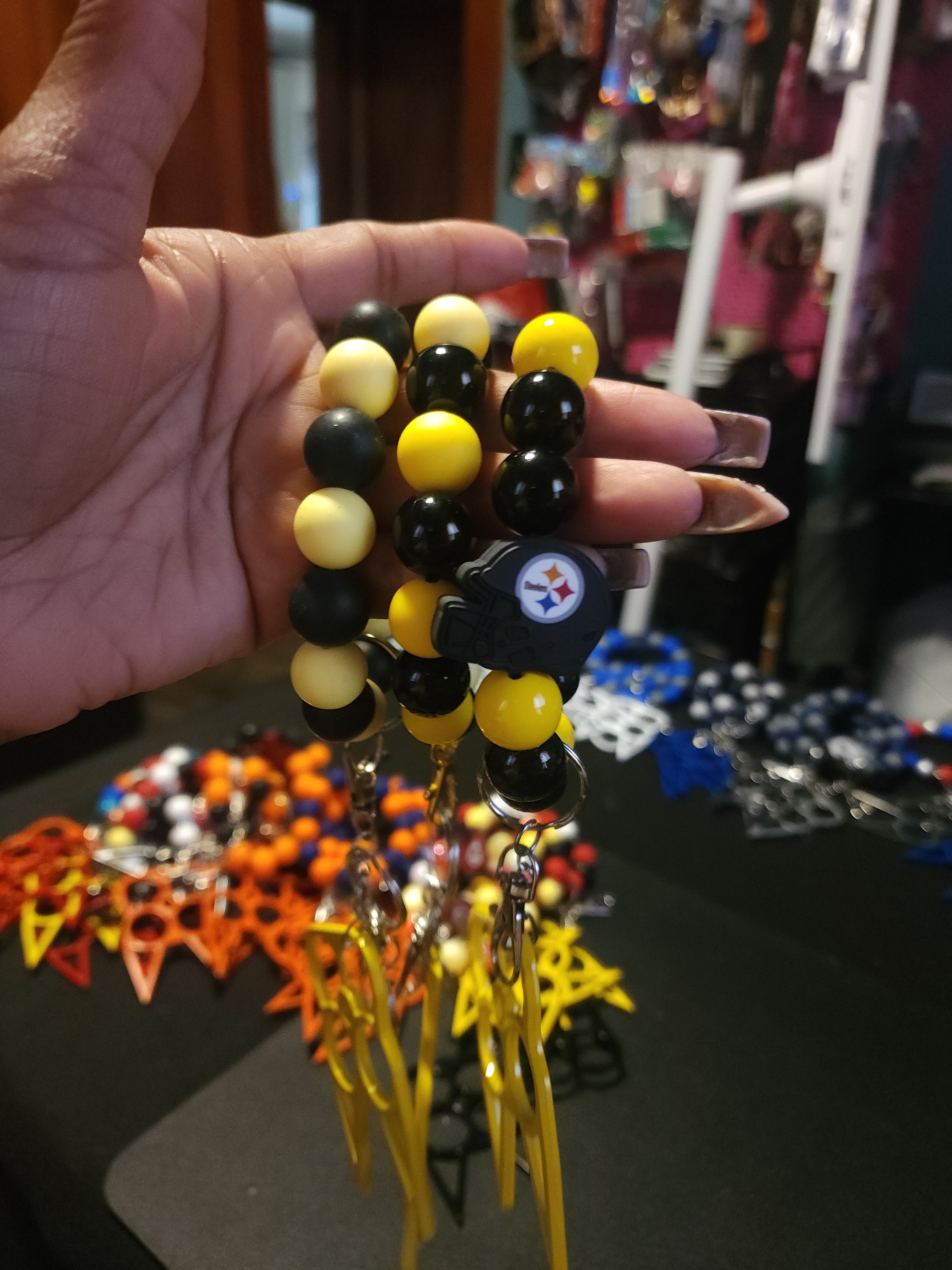 Nfl team colors kitty knuckles