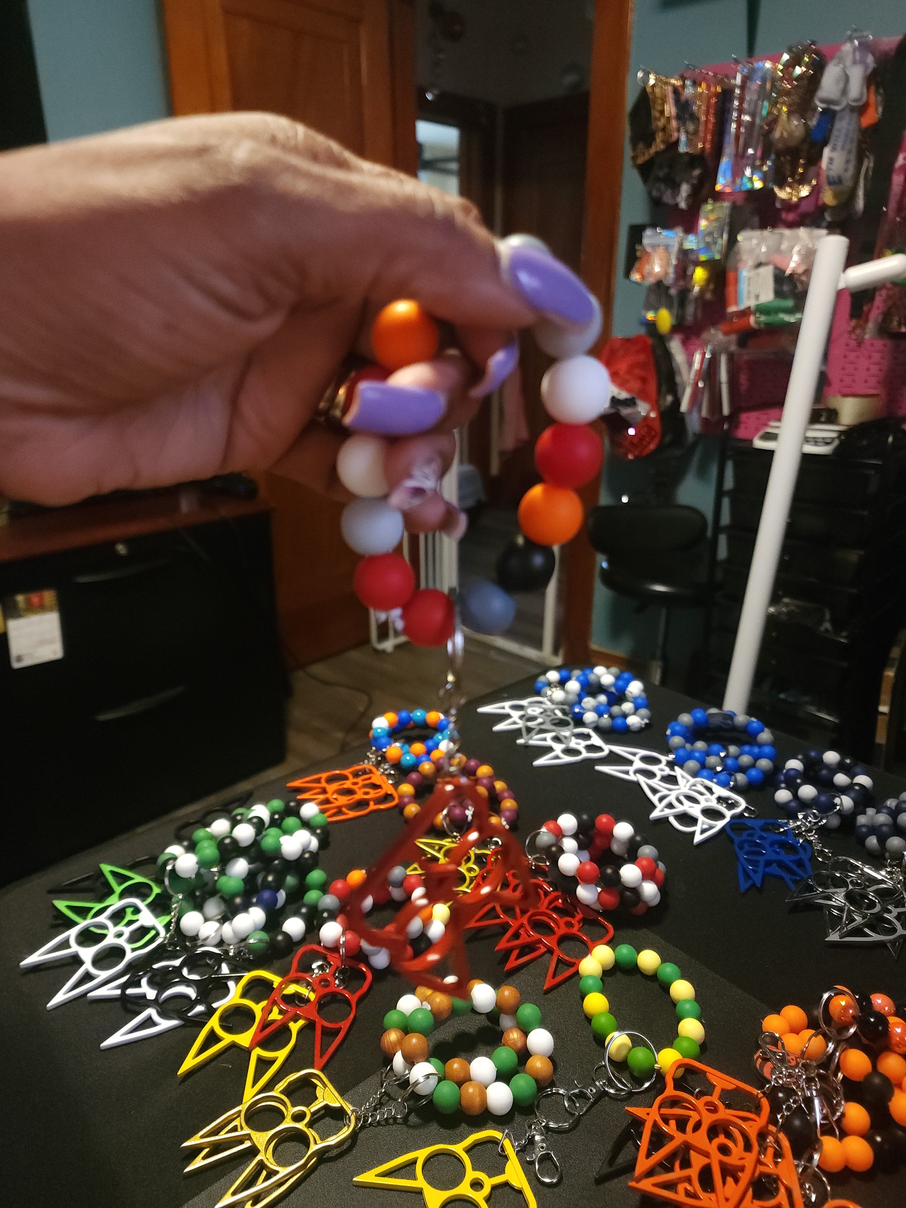 Nfl team colors kitty knuckles