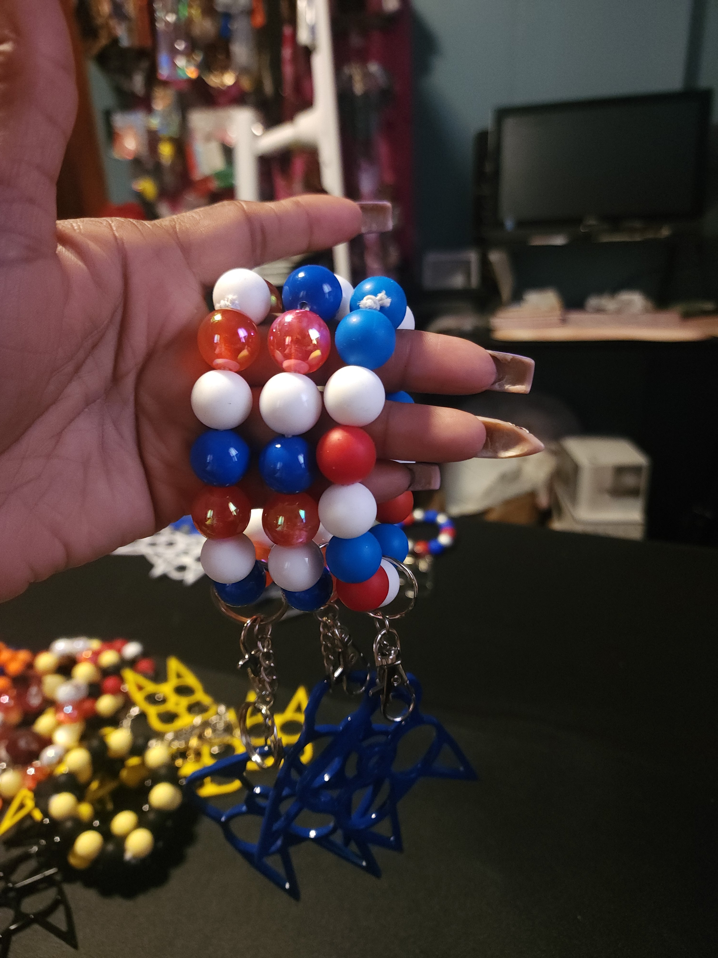 Nfl team colors kitty knuckles
