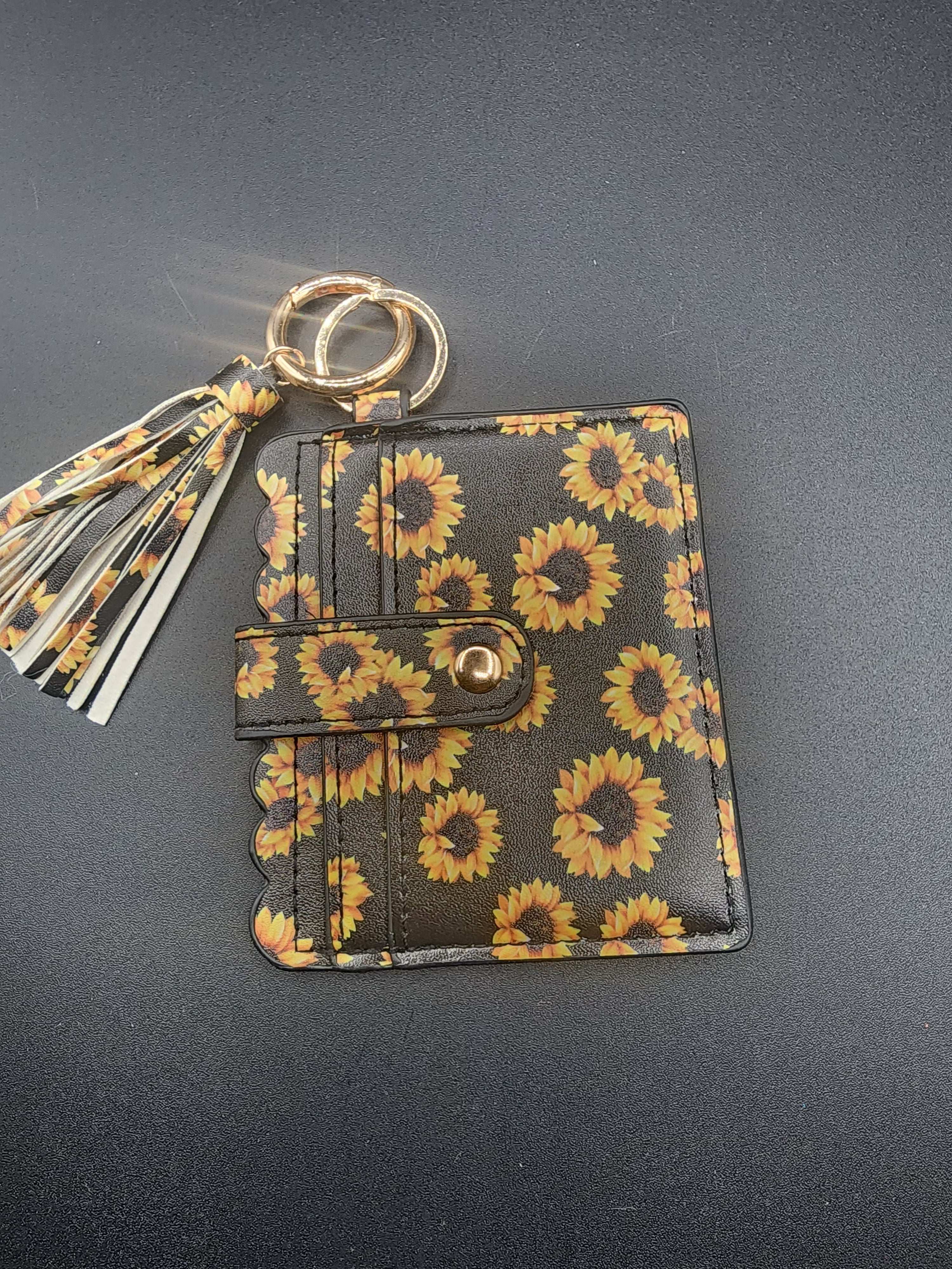 Wallet Card Holder with Tassel