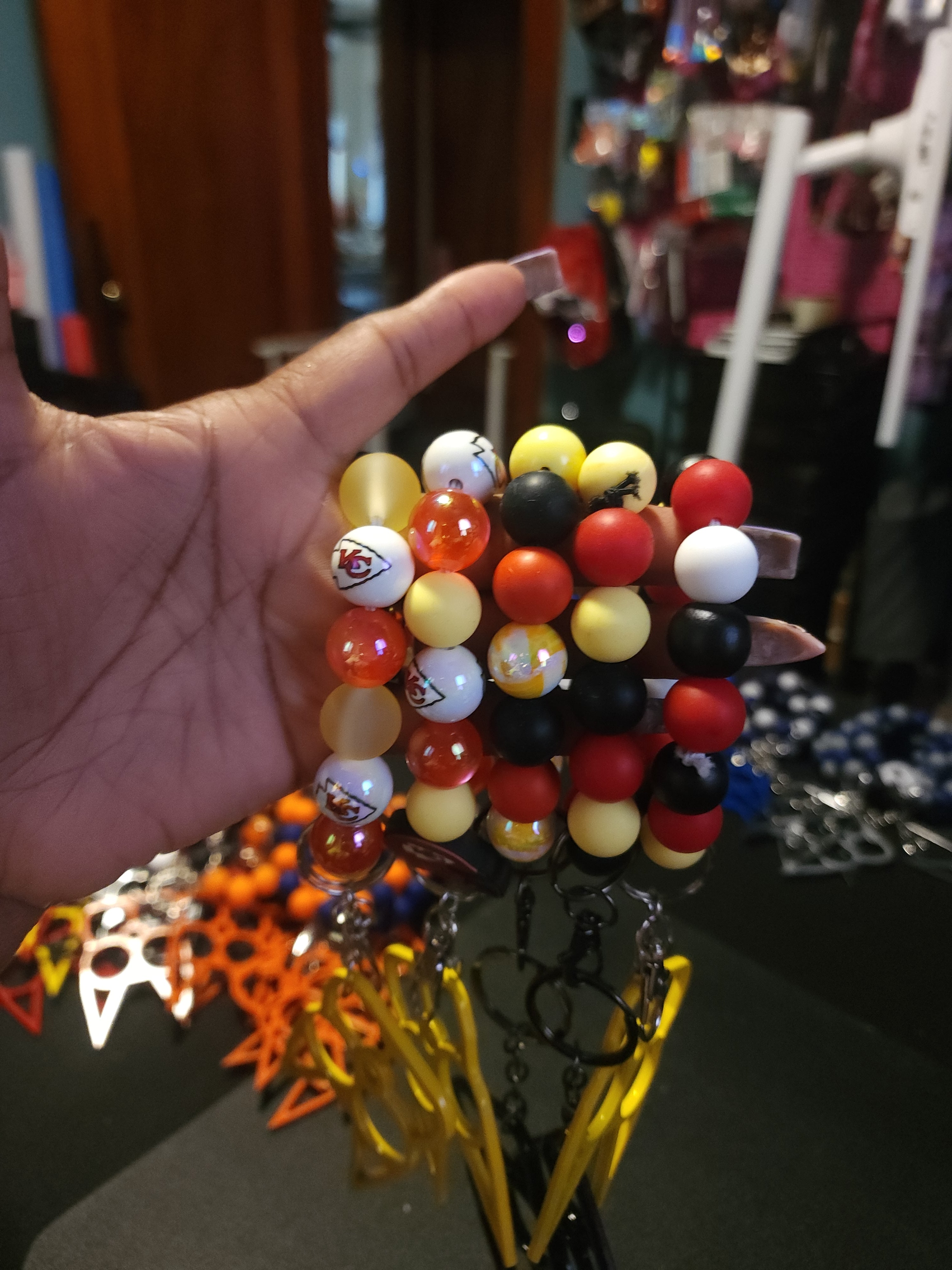 Nfl team colors kitty knuckles