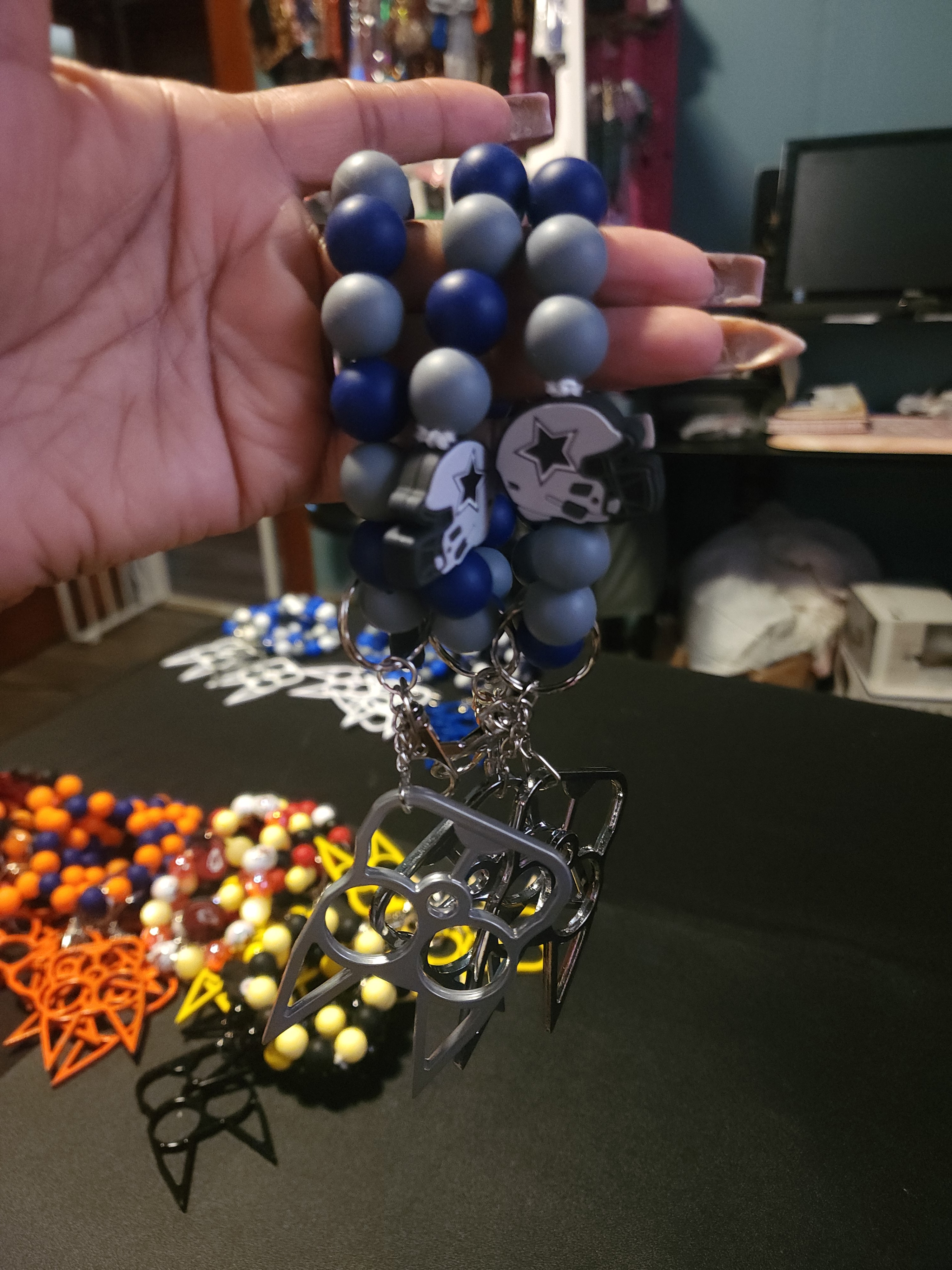 Nfl team colors kitty knuckles