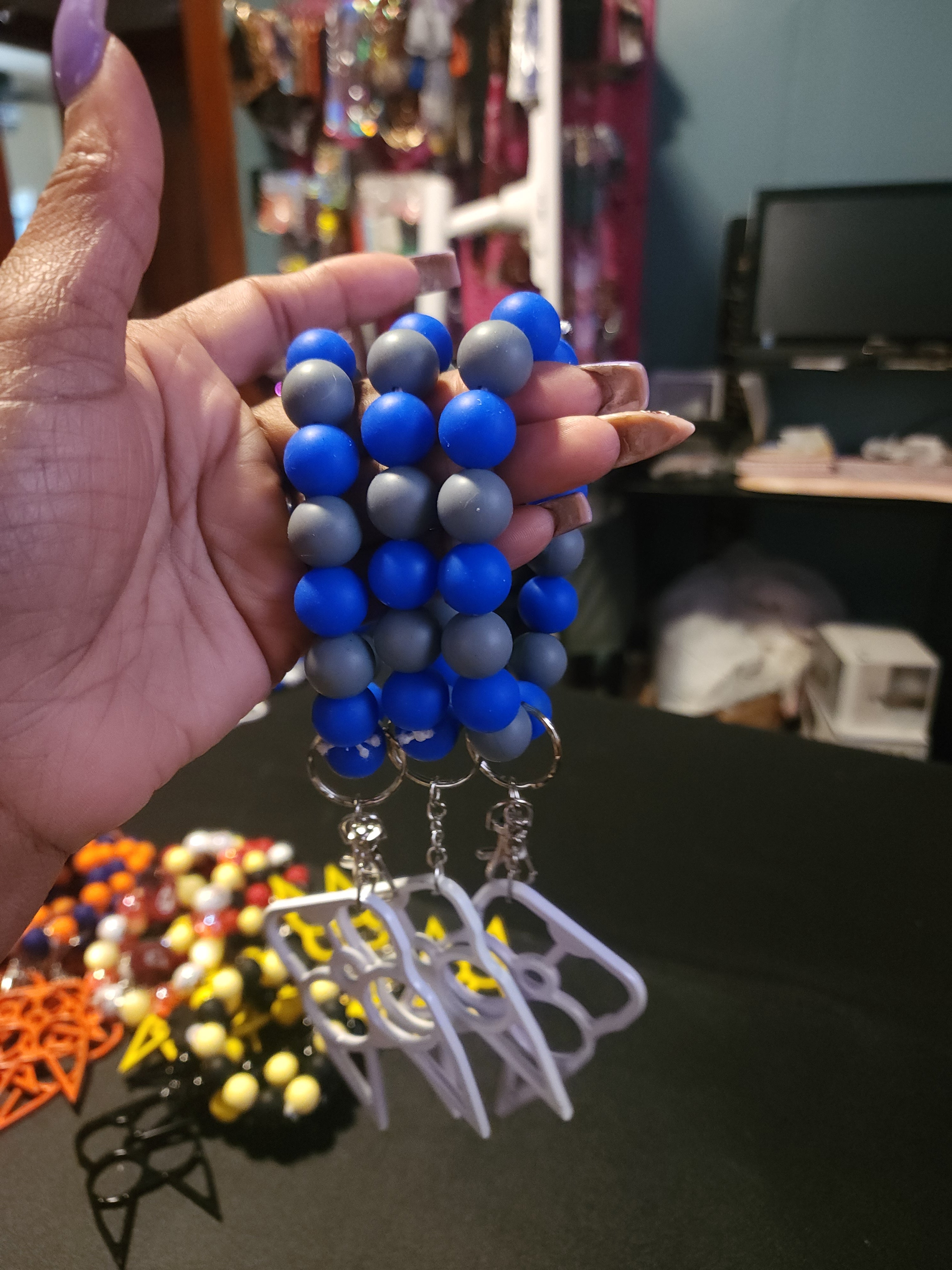 Nfl team colors kitty knuckles