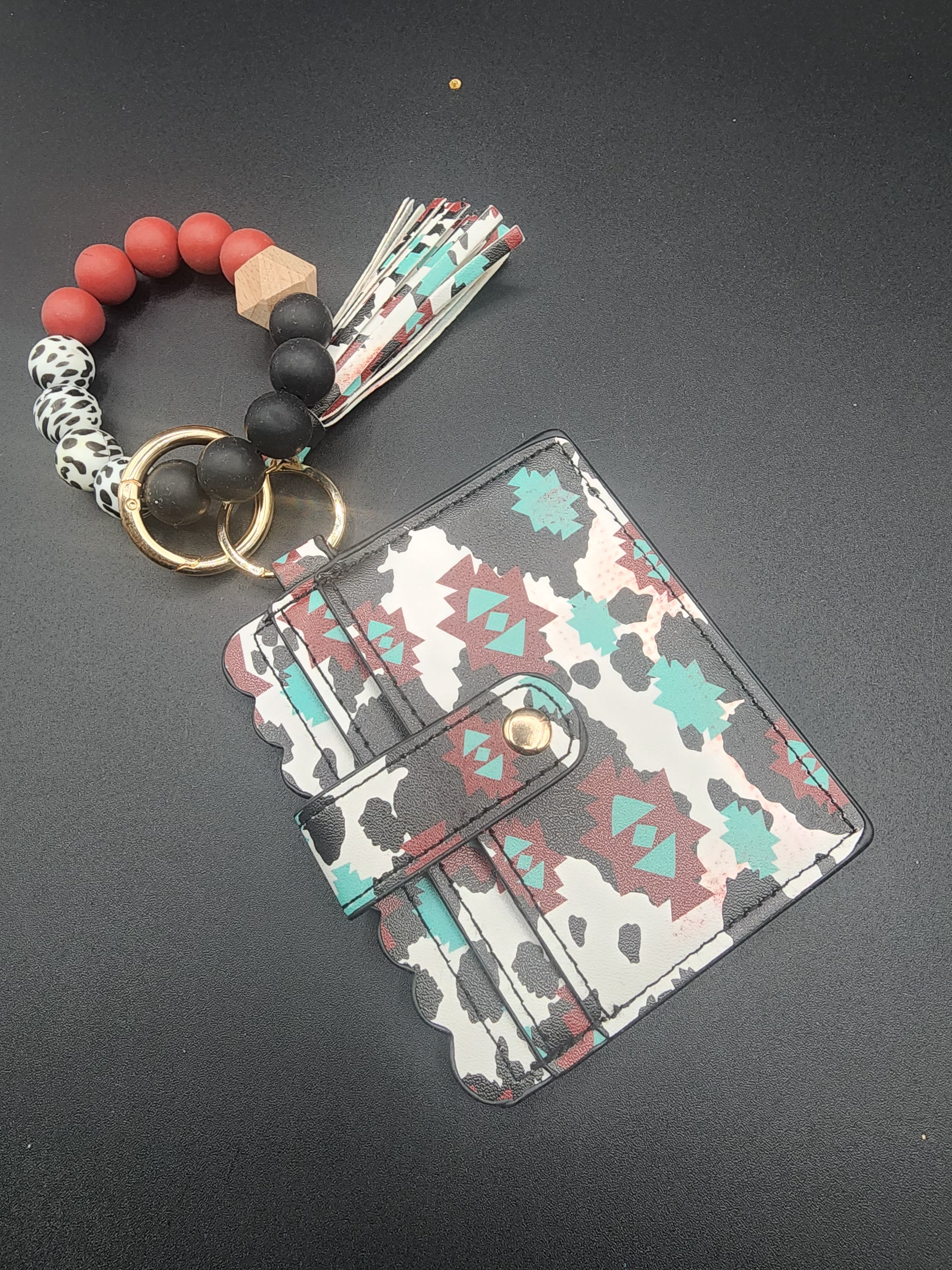 Wallet Card Holder with Tassel