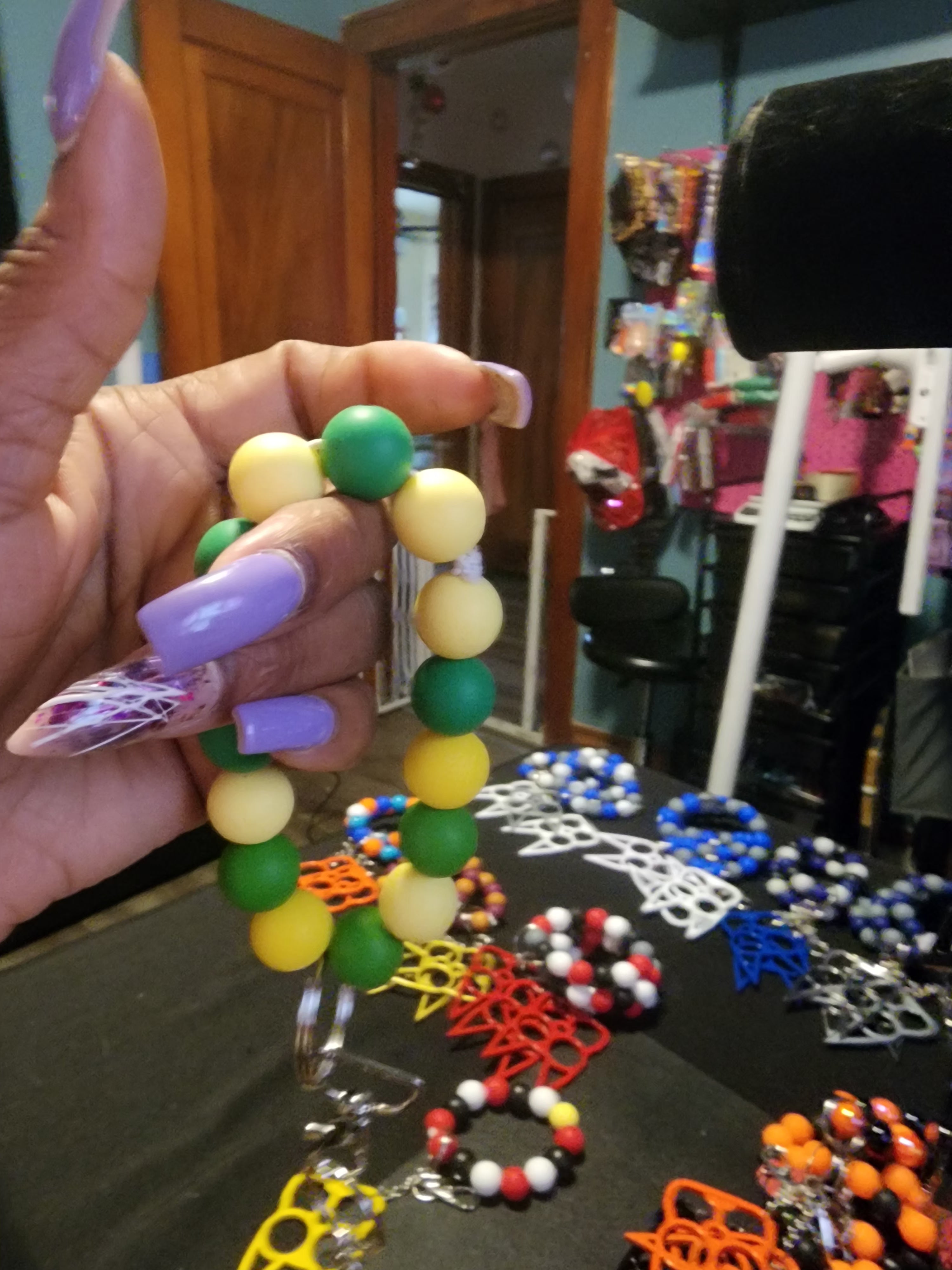 Nfl team colors kitty knuckles