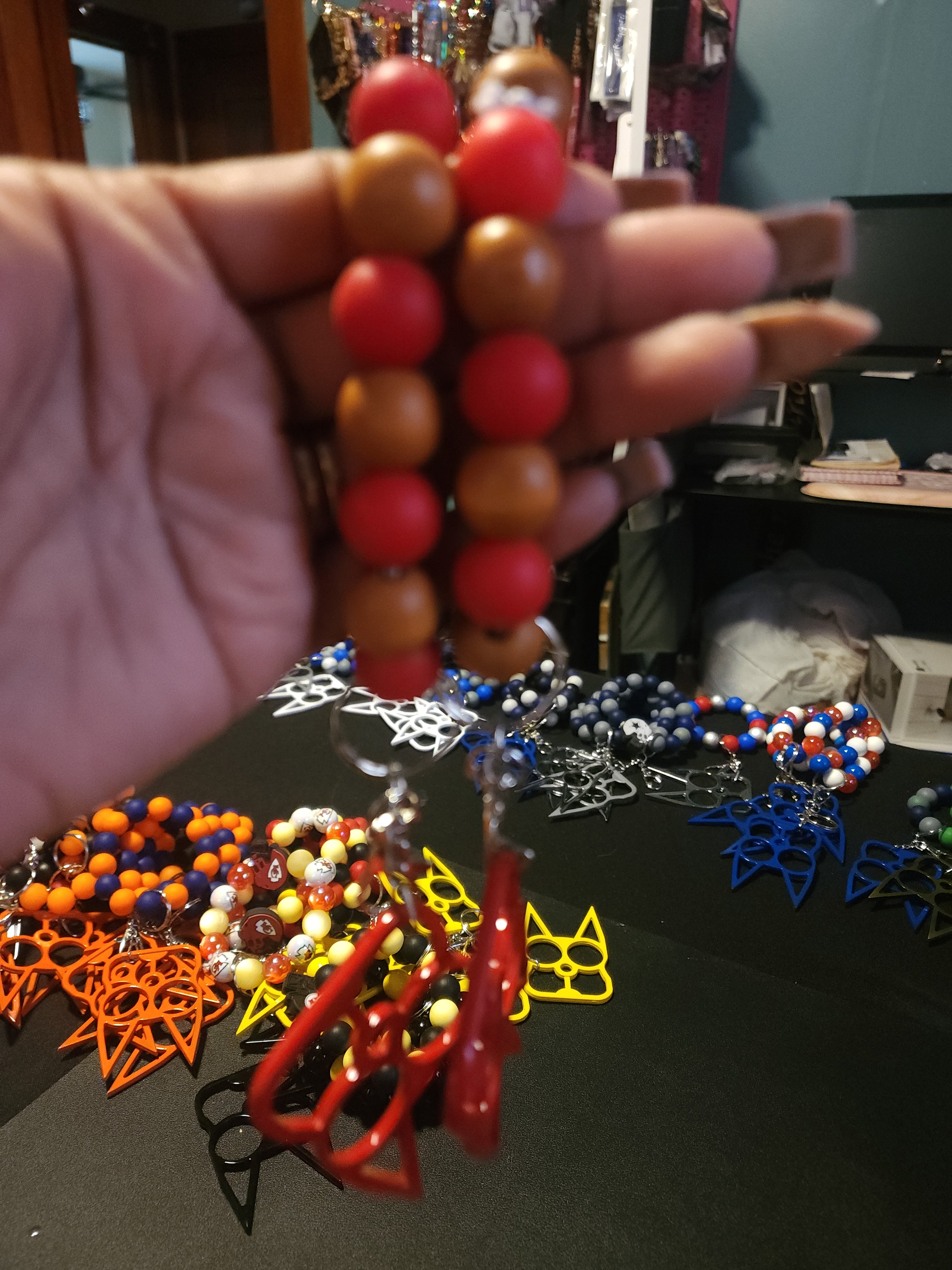 Nfl team colors kitty knuckles