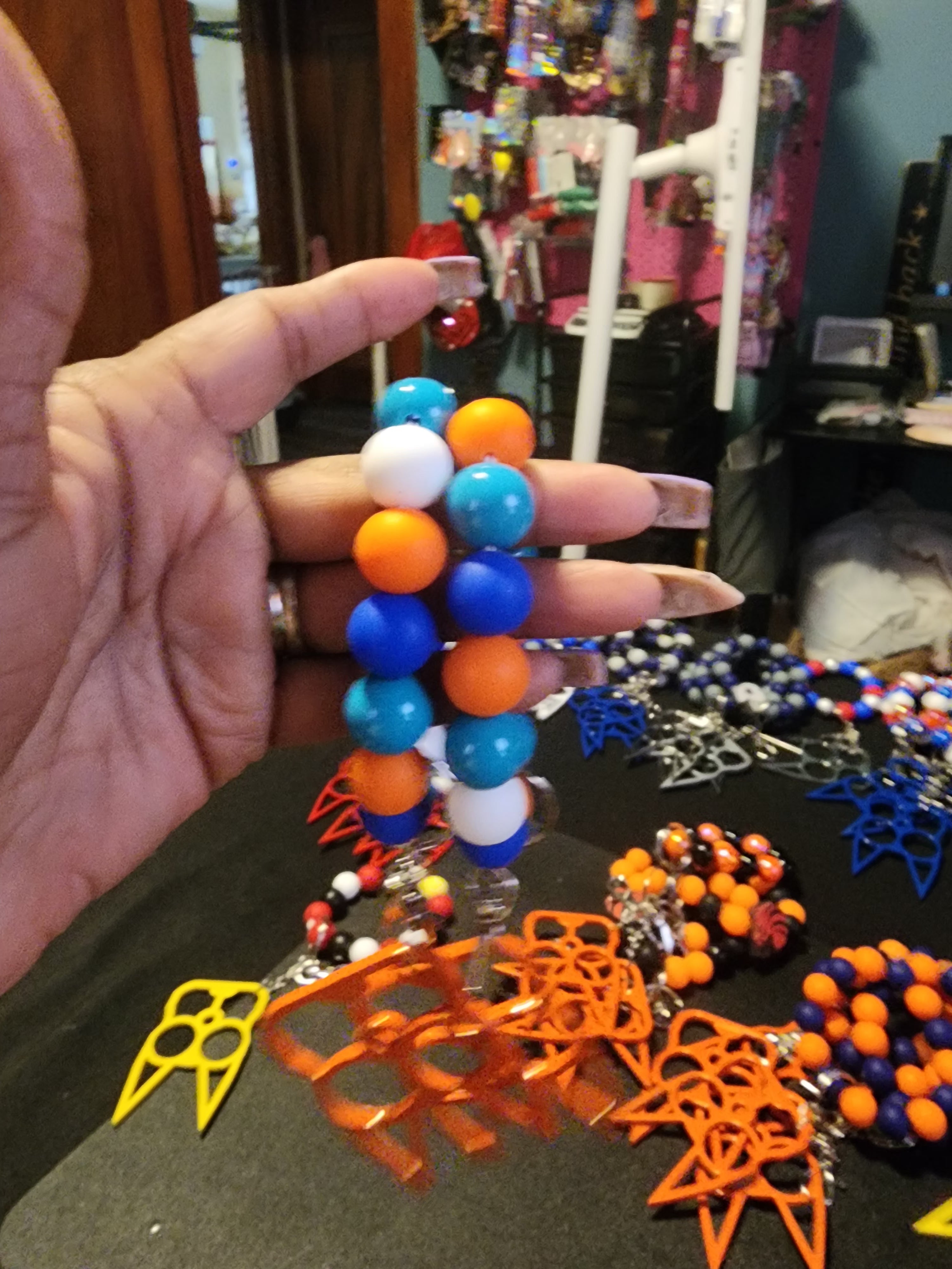 Nfl team colors kitty knuckles